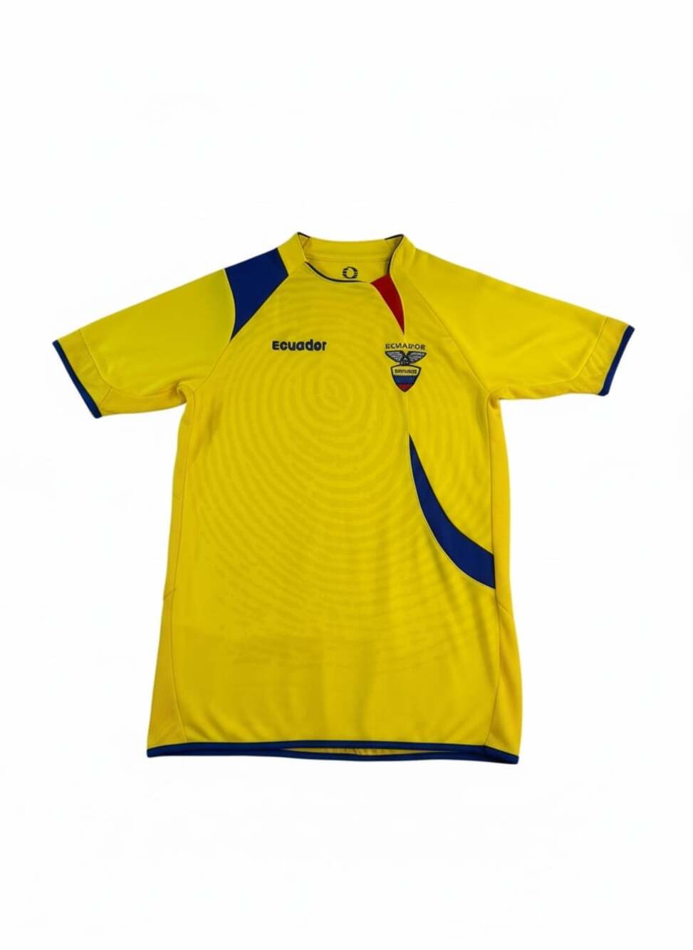 Ecuador Soccer Jersey Youth Size 16 Yellow Futbol National Team Jersey